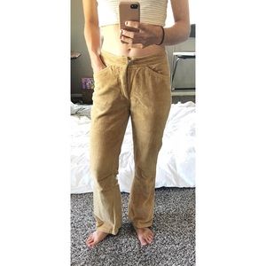 Vintage Mid-Rise Corduroy Khakis